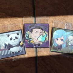 Jujutsu Kaisen anime stickers manga bandai Panda Aoi Todo Kasumi Miwa Yuji Itadori