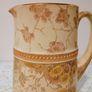 Vintage Crown Devon Large Jug/Pitcher With Floral Spring Design. Image 7