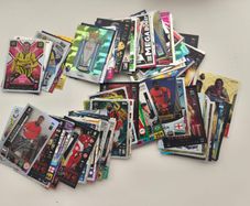 101 Rare Match Attax and Panini Football Cards