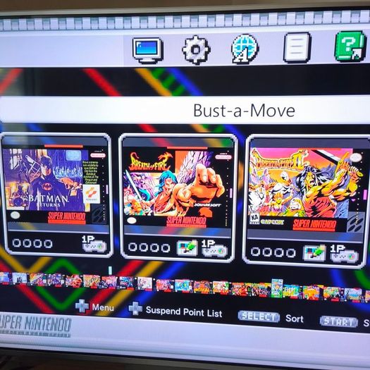 Nintendo Super Famicom Classic SNES.