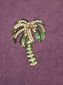 1970's Palm Tree Brooch