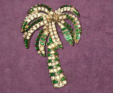 1970's Palm Tree Brooch