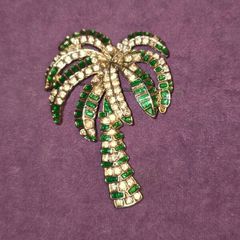 1970's Palm Tree Brooch