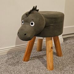 Kids dino stool