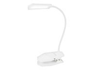 main image for ad New Stylish Modern White LED Rechargeable Night Desk Clip Light Lamp EU UK #965