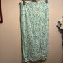 green floral skirt Image 4