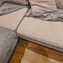 Large grey corner sofa Image 6