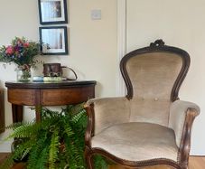 Antique Victorian Ladies Armchair