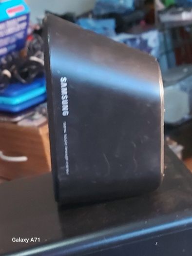 Samsung Surround Sound Speaker System, Subwoofer Speaker Model PS-WQ100, 4 Rear Speakers Model PS-RX30 and Centre Speaker Model PC-CX30