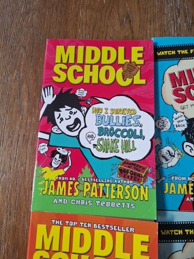 Middle School Books By James Patterson