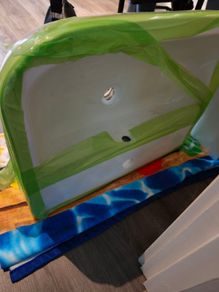 Sink and pedestal