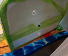 Sink and pedestal
