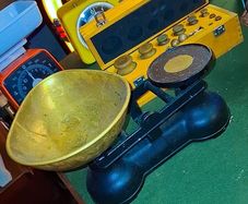 Vintage Salter weighing scales