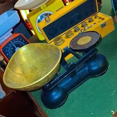 Vintage Salter weighing scales