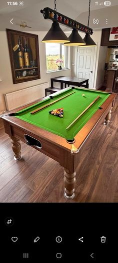 Pool table
