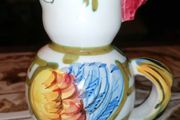 Vintage Italian rooster pitcher