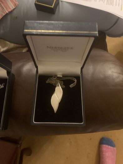 Newbridge silverware necklace
