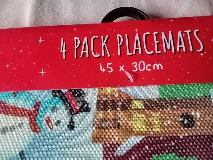 Christmas  table place mats