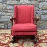 Victorian Walnut Nursing Rocking Chair. Image 5