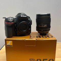 Nikon D850 & 24-120mm f4 lens
