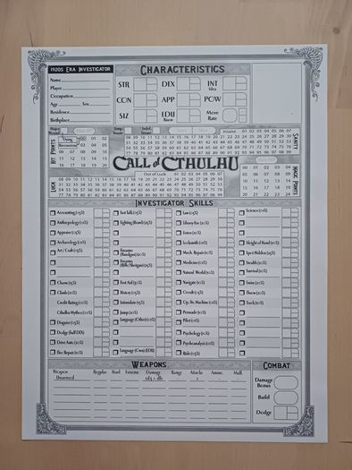 Call of Cthulhu Starter Box Set Horror RPG H.P. Lovecraft