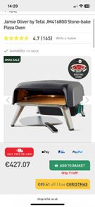 pizza oven Jamie Oliver brand new rotating