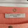 ALLSAINTS Coral/Terracotta Batwing Knit Top Image 4