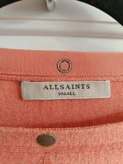 ALLSAINTS Coral/Terracotta Batwing Knit Top