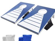 main image for ad Cornhole Toss Game Set  3x2 ft Portable All-Weather Bean Bag Board with 8 Bean Bags