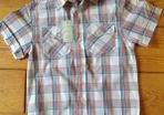 BNWT Age 3-4 White Orange Blue Shirt