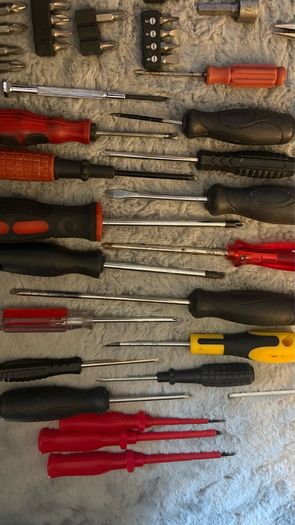 tool box + tools