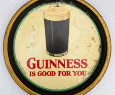 Guinness Tray from 1930, very rare.
