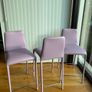 Peresinni Casa bar stools x 3 (lavender) NEW Image 2