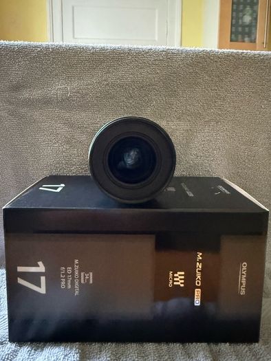 Olympus 17mm 1.2 pro lens.