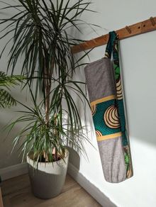 Brand new handmade yoga mat bag