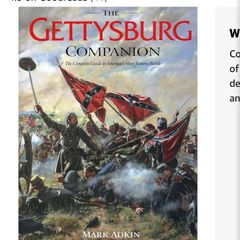 Enormous American Civil War Book Mark Adkin Gettysburg
