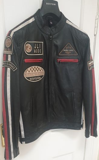 New! - Aviatrix Leather Fashion Biker Jacket