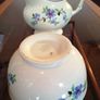 Tuscan China by Plant Hand Painted Floral Sugar Bowl and Milk Jug Set Image 6