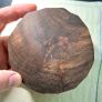 Handcrafted Wooden Printing Block Stamp - 12.5cm Decorative Textile & Craft Design Tool Image 4