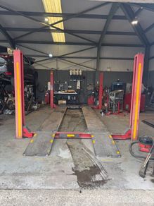 Werther Four post lift 6000kg