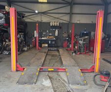 Werther Four post lift 6000kg