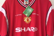 Manchester United Jersey. Brand New With Tags. Official Scoredraw Retro Remake Of FA Cup Final 1985 Jersey. Retails At 60euro. Selling 40euro.