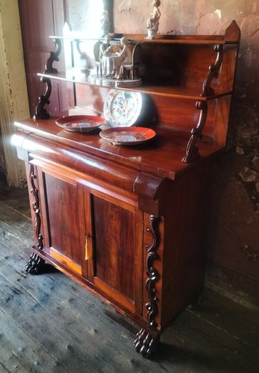 William IV mahogany Side Cabinet