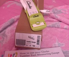 Clarks measuring gauge toddler