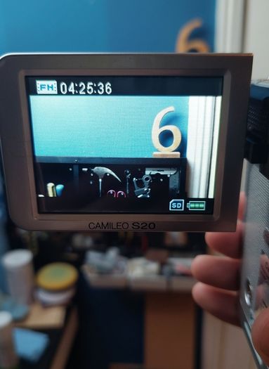 Toshiba S20 Black HD Camcorder Video Camera