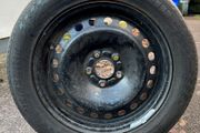 Steel Wheel with Partial Used Tyre