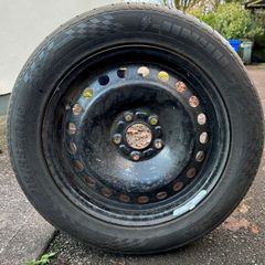 Steel Wheel with Partial Used Tyre