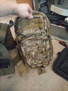 military airsoft bag and armour