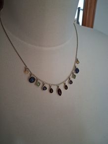 Multicoloured Delicate Necklace (Costume Jewellery)