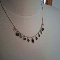 Multicoloured Delicate Necklace (Costume Jewellery)